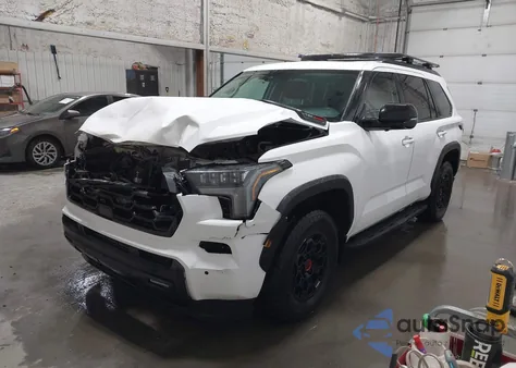 2023 Toyota Sequoia Trd Pro from USA, damaged, VIN 7SVAAABAXPX014119